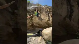 Couch Potato V9 (7C) - Willow Springs • Red Rock Bouldering (Nv)