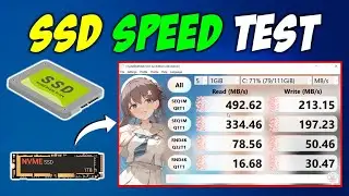 How to Check SSD Speed in Windows 11 | SSD Read or Write Speed Test