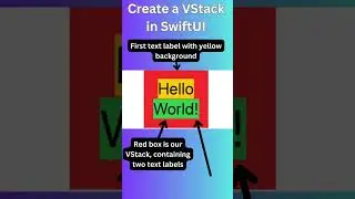 Create a VStack In SwiftUI with example #programming #swiftui #swiftuitutorial #iosappdevelopment
