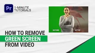 How To Remove Green Screen From Video in Adobe Premiere Pro