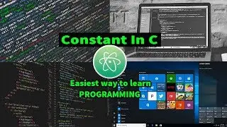 Constants In C Program The Uses Of Define And Const Variables With Atom Text Editor #6