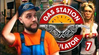 Крутимся как белка в колесе! // Gas Station Simulator 7