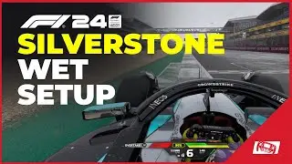 F1 24 Silverstone WET Car Setup 🌧️