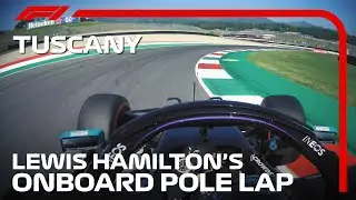 Lewis Hamiltons Pole Lap | 2020 Tuscan Grand Prix | Pirelli