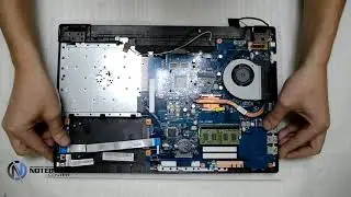 ASUS P2520S - Disassembly and cleaning