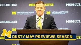 Michigan Head Coach Dusty May Looks Ahead to His First Season in Ann Arbor