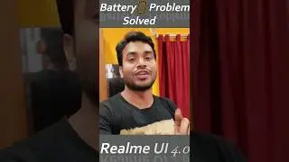 Realme UI 4.0 battery drain problem solution 