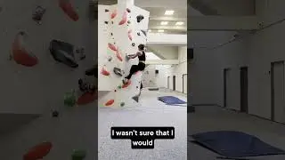 I climbed my first V6 problem! #shorts