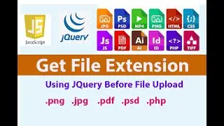 Find the File Extension using jQuery | JavaScript after Uploading#jquery #fileextension #javascript