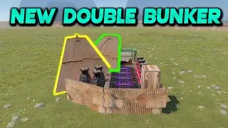 The NEW DOUBLE BUNKER in Rust | Rust Building Tutorial 2023