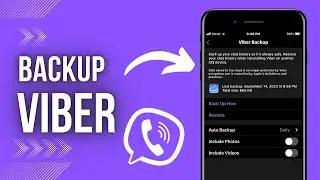 How To Backup Data From Viber