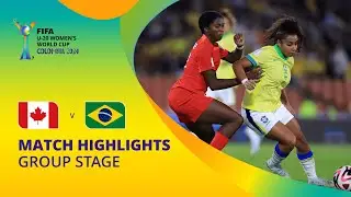 Canada v Brazil | FIFA U-20 Women's World Cup Colombia 2024 | Match Highlights