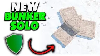 The New BUNKER Solo In Rust 2024 / Rust Building Tutorial