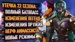 Все новинки 22 сезона Apex Legends / Нерф Аим-ассиста / Батлпасс / Бафы и нерфы легенд