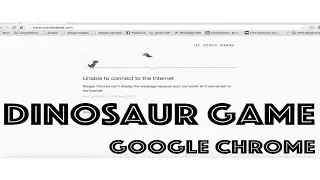 Chrome Offline Game | Dinosaur