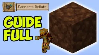 Minecraft Farmer's Delight RICH SOIL (FULL GUIDE) (2024)