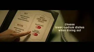 Choose lower-sodium dishes (15s) | For The Love Of Taste - Presented by HPB