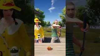 Katana challenge goes wrong 🥷 