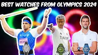 Reacting to the INSANE Wrist Watches from OLYMPICS! Neeraj Chopra, Yusuf Dikec, Djokovic & many more