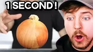 Fastest Onion Ever Eaten!