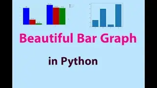 Draw a Beautiful Bar graph in Python | graph.object Library | #python