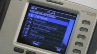 Demonstration of Cisco IP Phone SPA525G in English