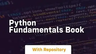 python fundamentals book