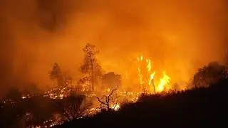 Wildfire threatens Chico, California | Raw video