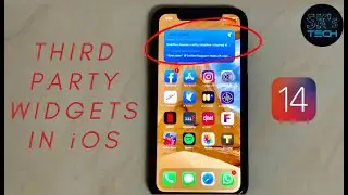 Third Party Widgets in iOS 14.