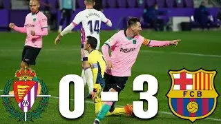 Real Valladolid vs Barcelona [0-3], La Liga 2020/21 - MATCH REVIEW