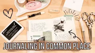 Journaling in My CommonPlace Notebook | Midori A6 Grid Notebook
