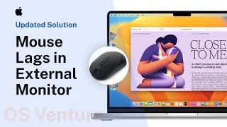 Fix Mouse lag in external Monitor Mac OS Ventura | Mouse lags Mac OS