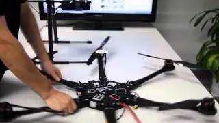 DJI Spreading Wings S800 Setup Demo-Arms&Landing Gear Mounting