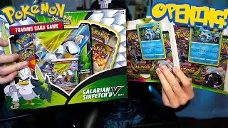 Galarian Sir Fetch'd V Box & DOUBLE Vivid Voltage Blister Pokemon Opening