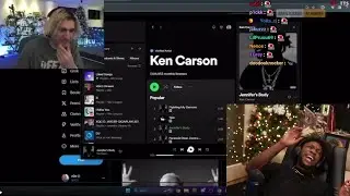 YourRAGE Dies Laughing at xQc saying Ken Carsons Music is Garbage