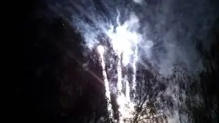 Салют в честь 70 тилетия со Дня Победы 9 мая 2015 года Новосибирская область Город Обь