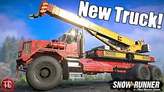 SnowRunner: NEW Kenworth 963 DLC TRUCK! It's MASSIVE! (Full Gameplay)