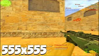 CS 1.6 : Resolution 555x555