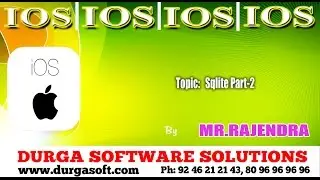 IOS || Sqlite Part-1