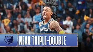 Ja Morant Drops 29 PTS, 10 AST & 9 REB In Game 2!