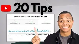 20 Small YouTube Channel Tips