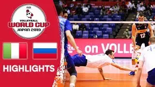 ITALY vs. RUSSIA - Highlights | Mens Volleyball World Cup 2019