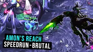 StarCraft 2 LotV Speedrun - Mission 4: Amon's Reach (Brutal)