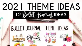 2021 Bullet Journal Theme Ideas