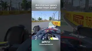 F1 22 Are Manual Gears Faster Than Auto #shorts #f122 #simracing