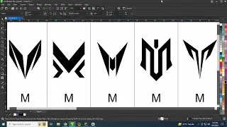 Letter M Logo Design Tips & Tricks - Latest CorelDRAW Techniques with Ahsan Sabri