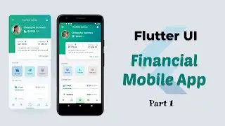 Flutter Financial App UI | Speed Code - Part 1