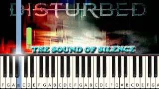 Disturbed - The Sound Of Silence / Piano Tutorial