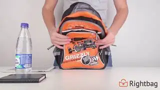 Школьный рюкзак Grizzly RB-632-3 - видеообзор от Rightbag.ru