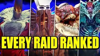 Every Single Raid Ranked Worst to Best (W/ FINAL SHAPE) - Destiny 2